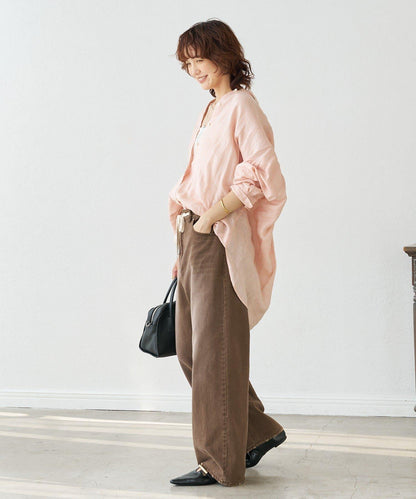 【RIVE DROITE】抽繩休閒長褲