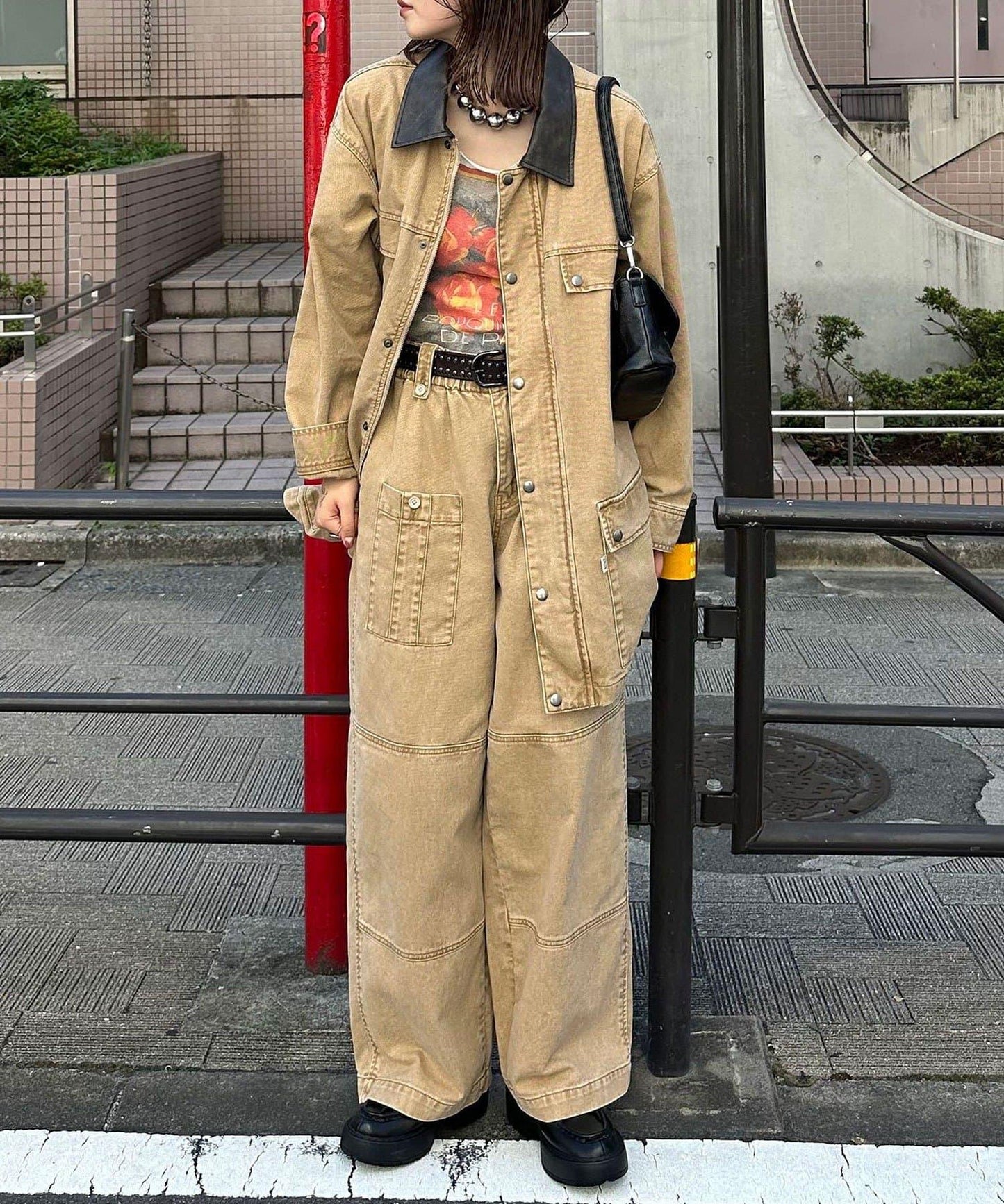 【Ciaopanic】【Anti Warp】工裝牛仔褲