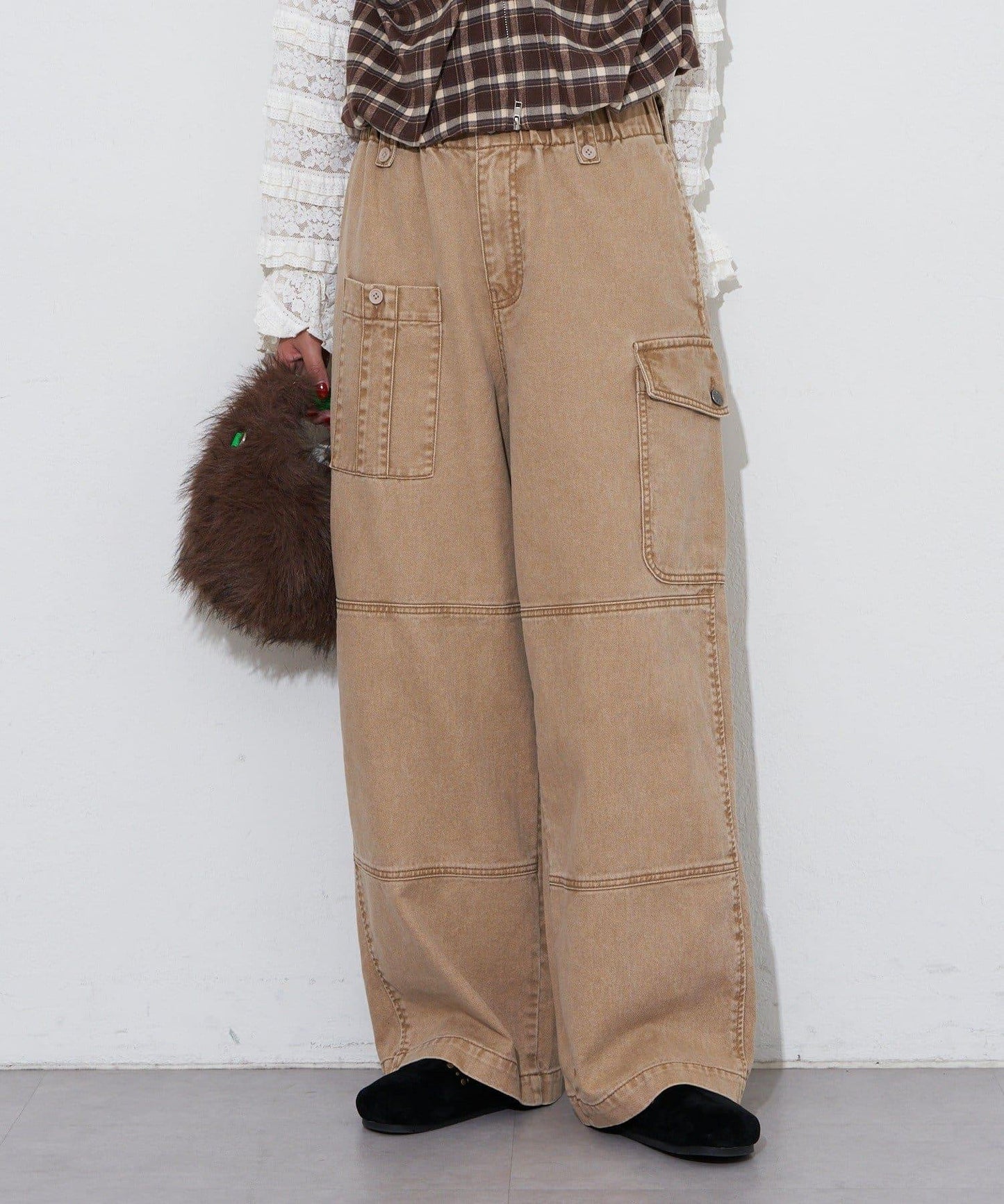 【Ciaopanic】【Anti Warp】工裝牛仔褲