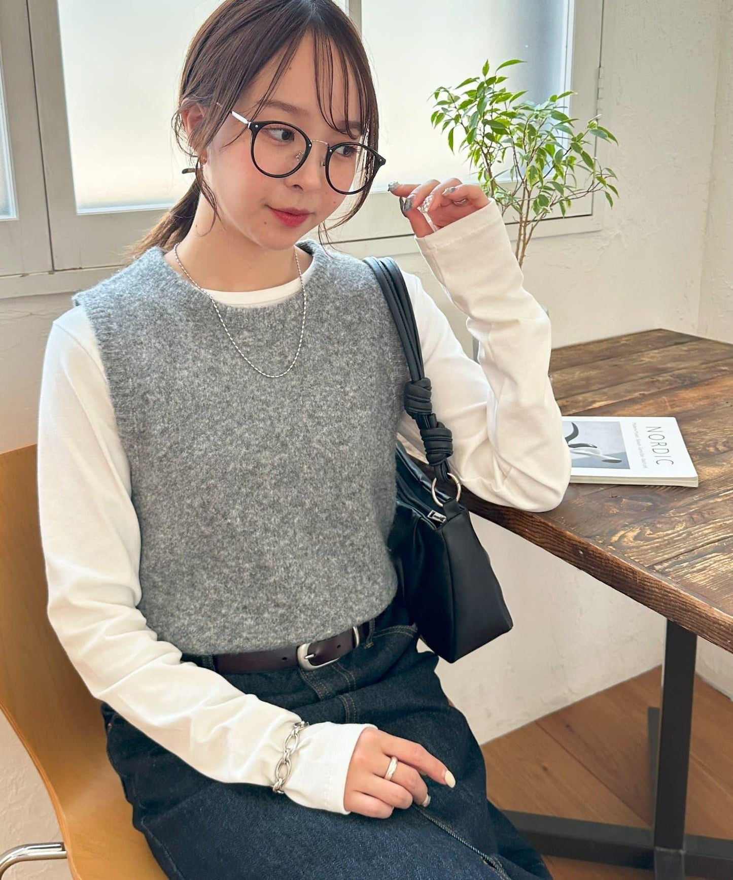 【Discoat】針織背心