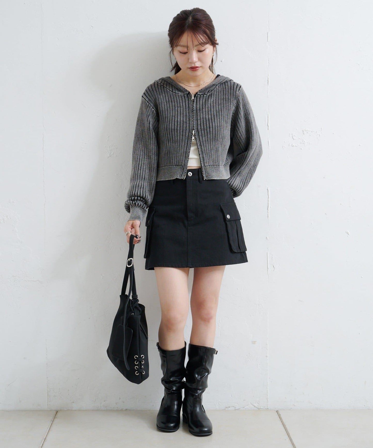 水洗雙面穿連帽衛衣