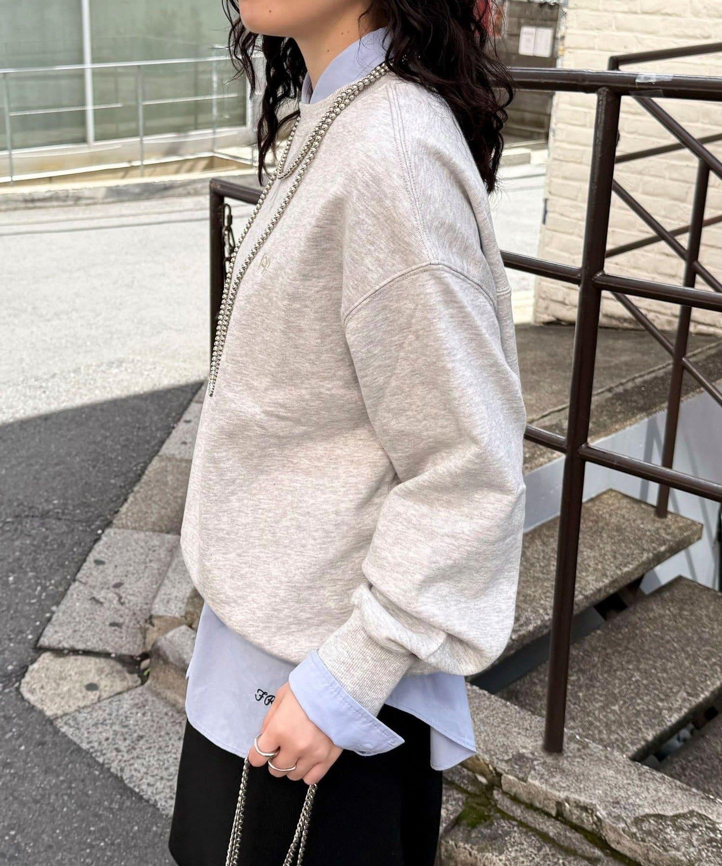 FR刺繡加絨衛衣