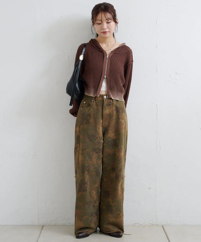 水洗雙面穿連帽衛衣