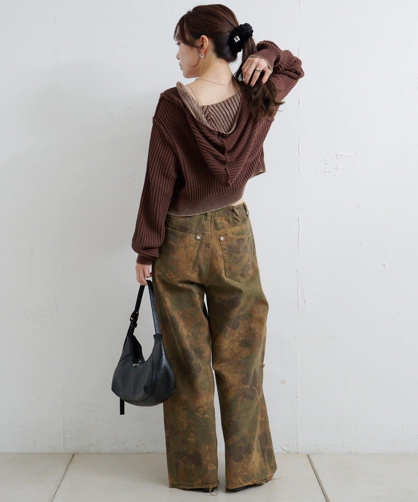 水洗雙面穿連帽衛衣