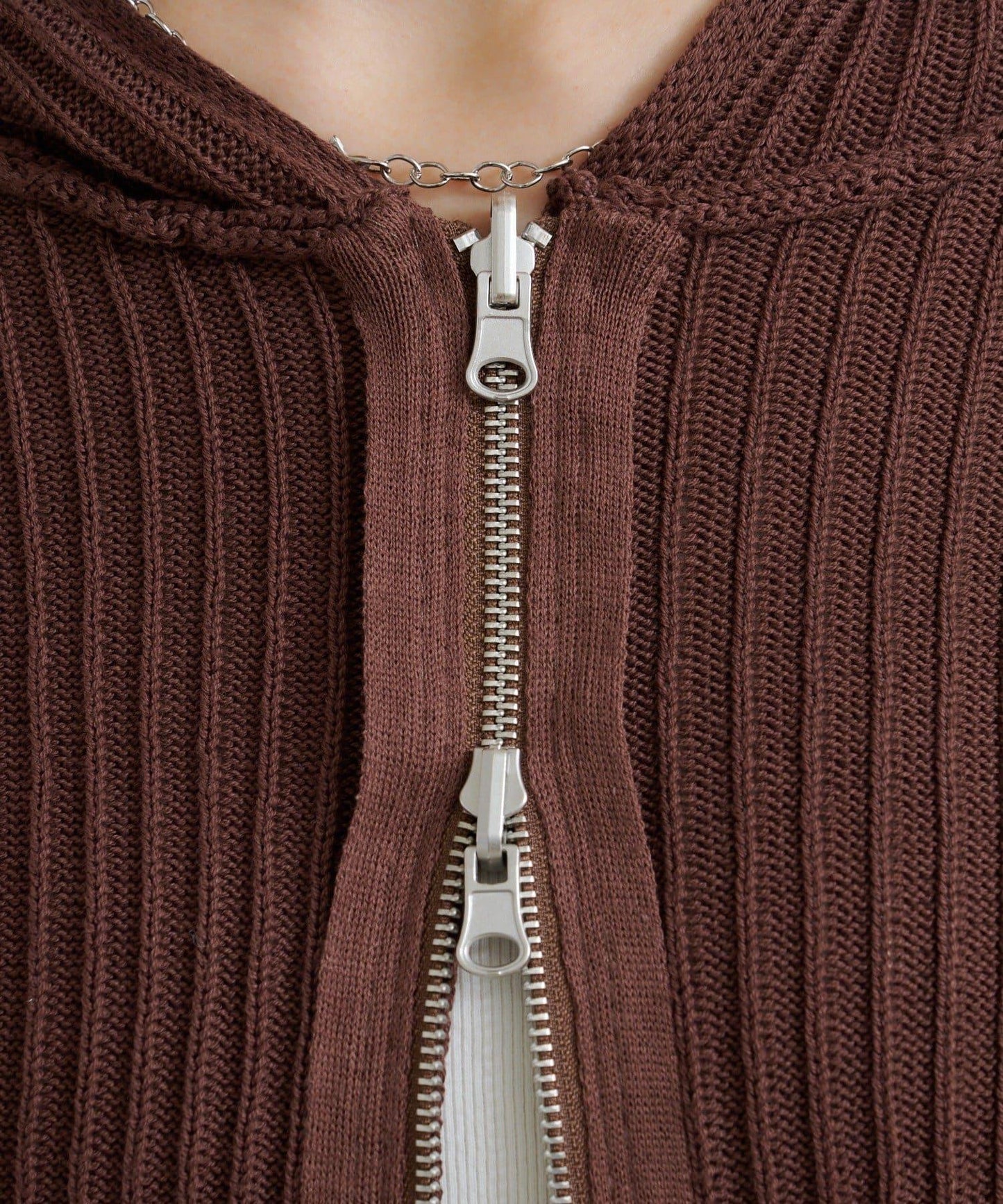 水洗雙面穿連帽衛衣