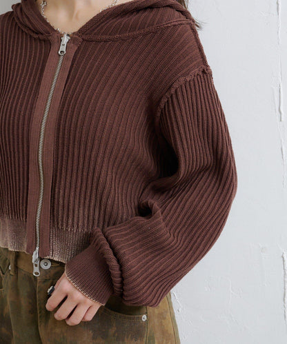 水洗雙面穿連帽衛衣