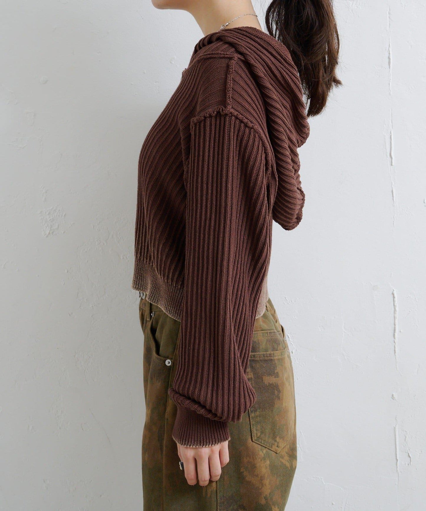 水洗雙面穿連帽衛衣