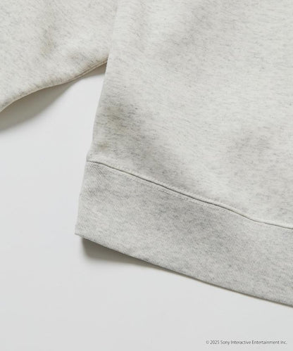 寬鬆版型 背部印花標誌 圓領衛衣 / PlayStation