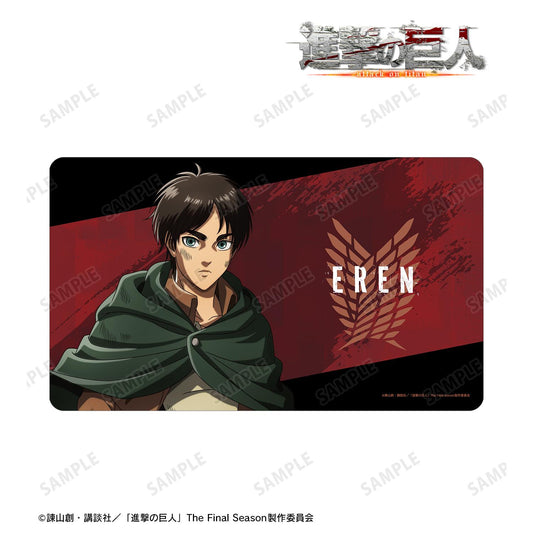 《進擊的巨人》全新繪製 艾倫 戰鬥後的版本 多功能桌墊