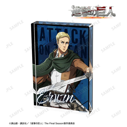 《進擊的巨人》全新繪製 埃爾文 戰鬥之後ver. 亞克力擺件