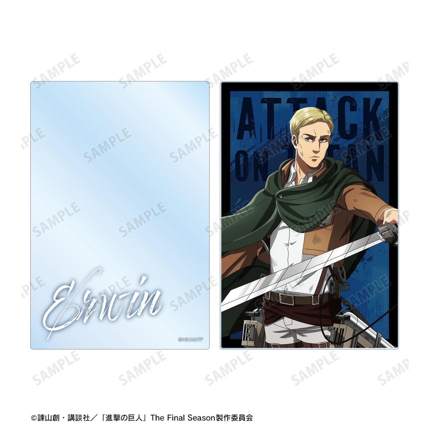 《進擊的巨人》全新繪製 埃爾文 戰鬥之後ver. 亞克力擺件