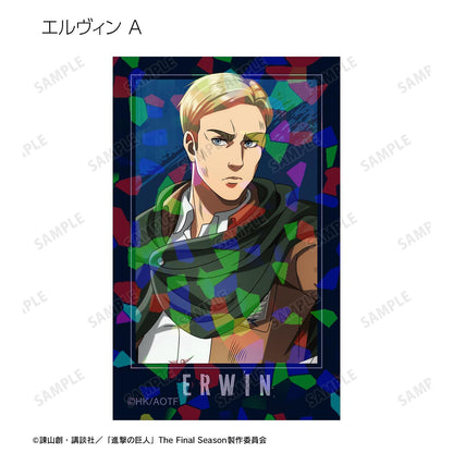 《進擊的巨人》全新繪製 戰鬥之後ver. 隨機全息插畫卡（單品/全套BOX）【BOX/8包入】