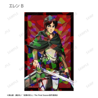 《進擊的巨人》全新繪製 戰鬥之後ver. 隨機全息插畫卡（單品/全套BOX）【BOX/8包入】