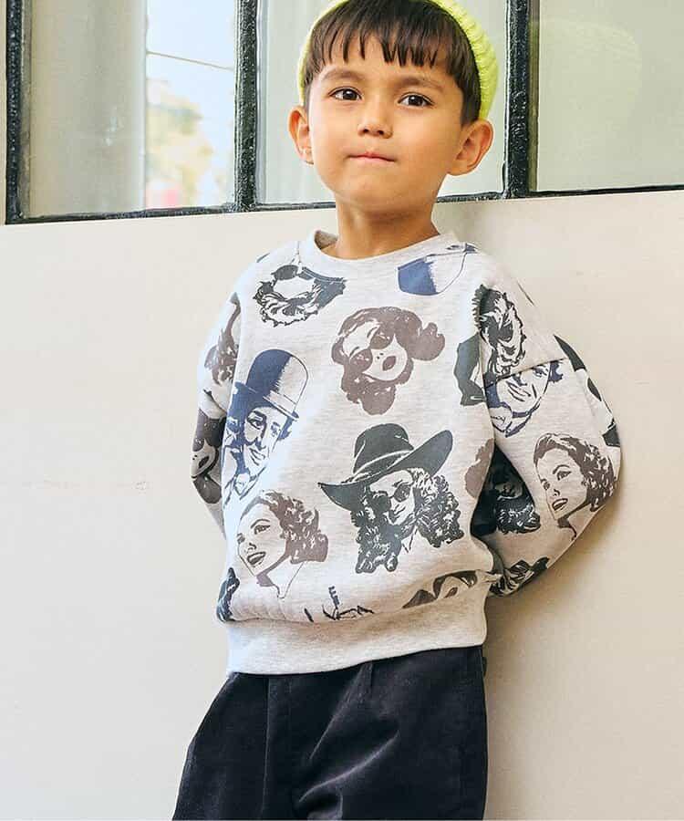 3色3款全印花衛衣