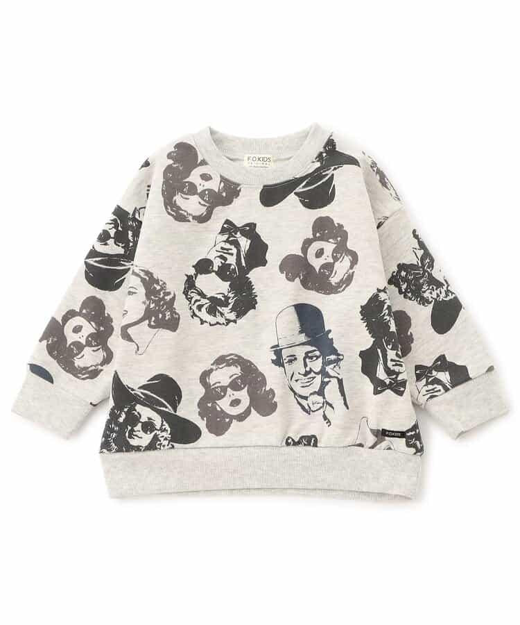 3色3款全印花衛衣