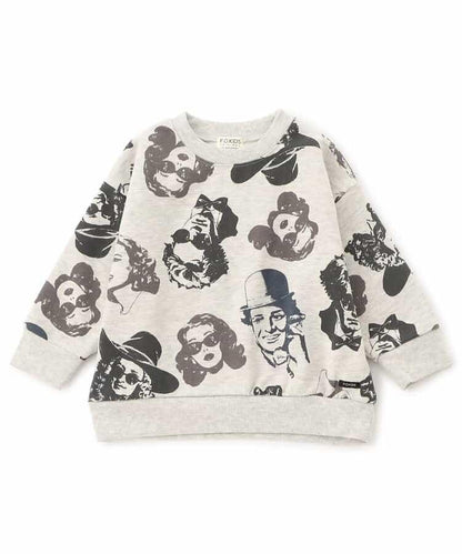 3色3款全印花衛衣