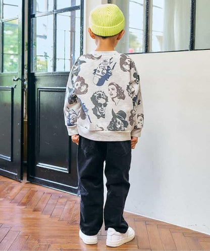 3色3款全印花衛衣