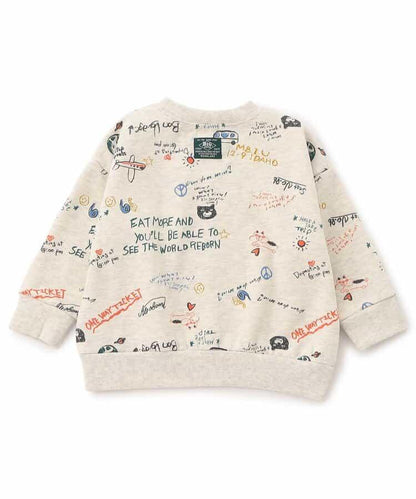 3色3款全印花衛衣