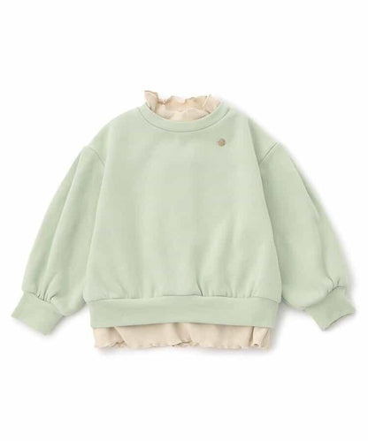 背部開口疊層衛衣