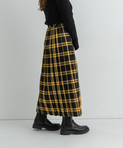 【特別】GLEN FYNE×Sonny Label 格紋拼接裙