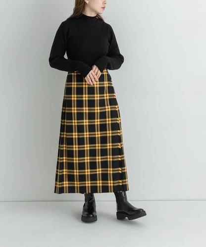 【特別】GLEN FYNE×Sonny Label 格紋拼接裙