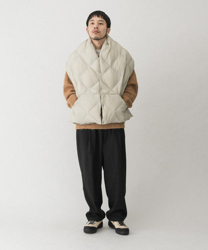『聯名』TAION×EKAL 可雙面穿羽絨披肩
