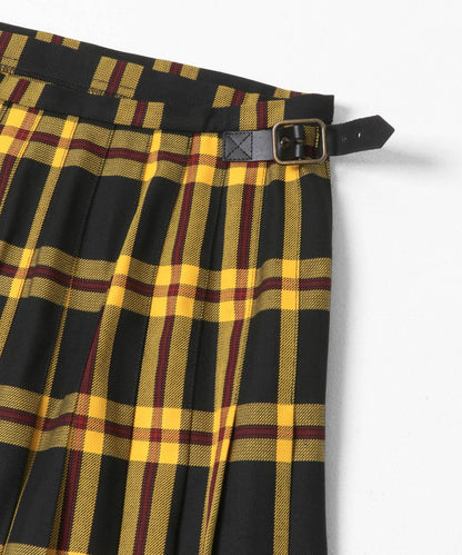【特別】GLEN FYNE×Sonny Label 格紋拼接裙