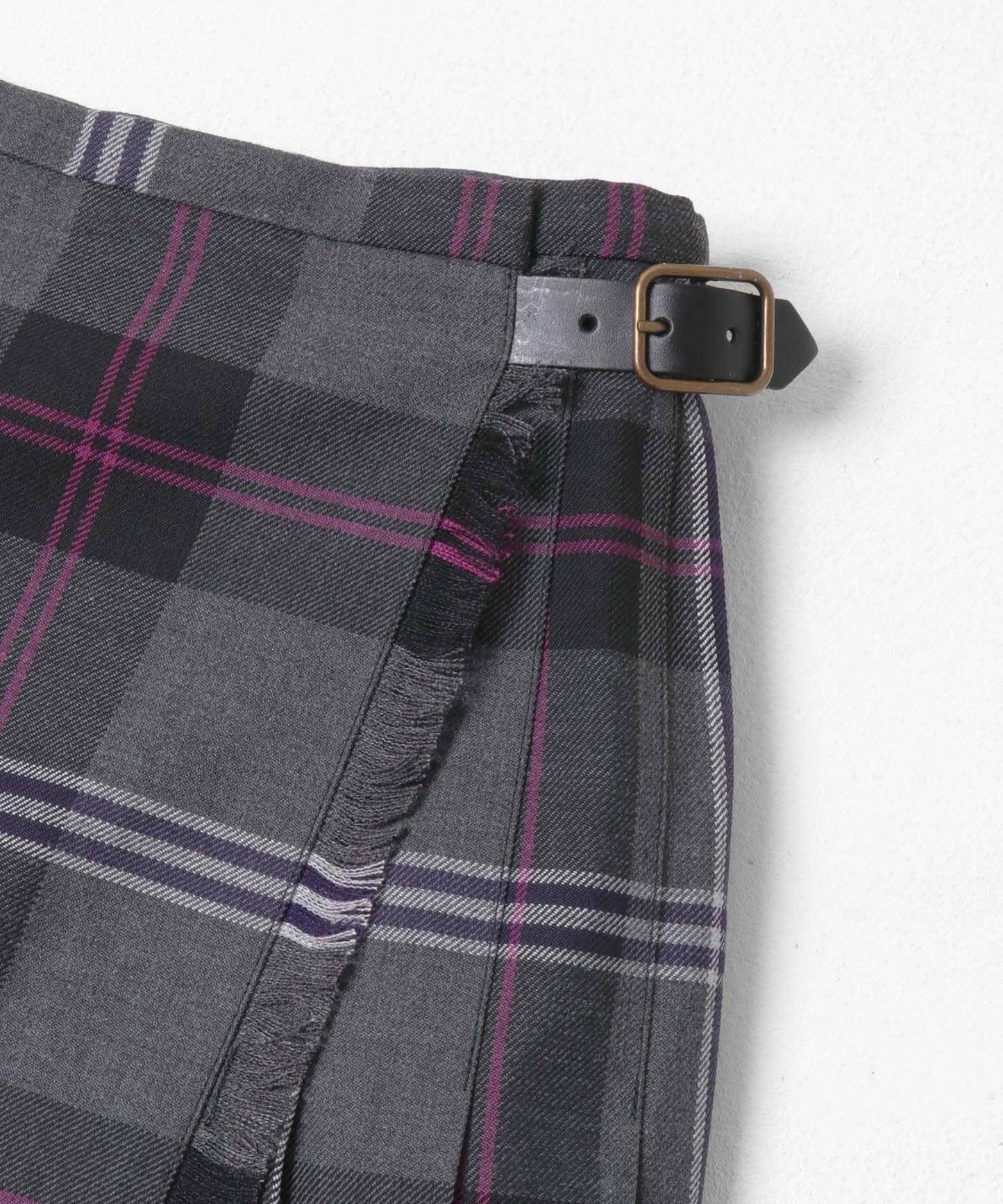 【特別】GLEN FYNE×Sonny Label 格紋拼接裙