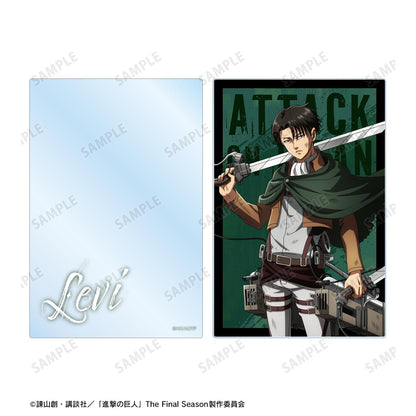 《進擊的巨人》新繪利威爾戰鬥後的版本亞克力擺件