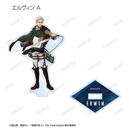 《進擊的巨人》全新繪製 戰鬥之後ver. 隨機亞克力立牌（單品/全套BOX）【BOX/8包入】