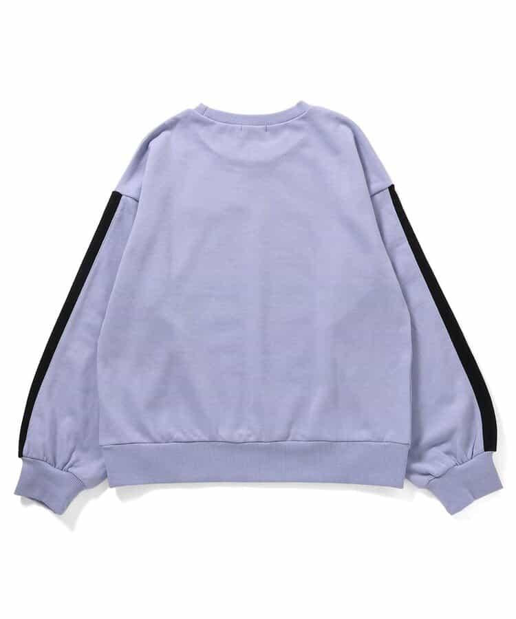 編號袖條紋衛衣