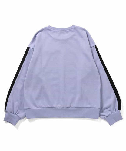 編號袖條紋衛衣