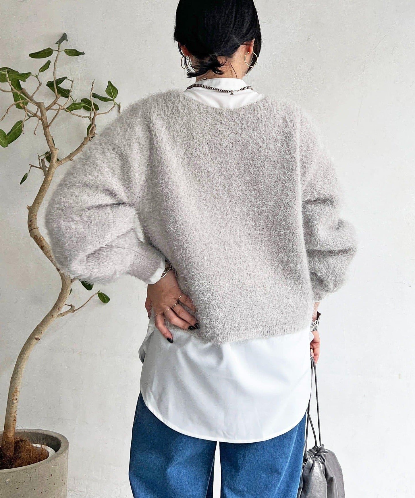 長絨2WAY套頭衫
