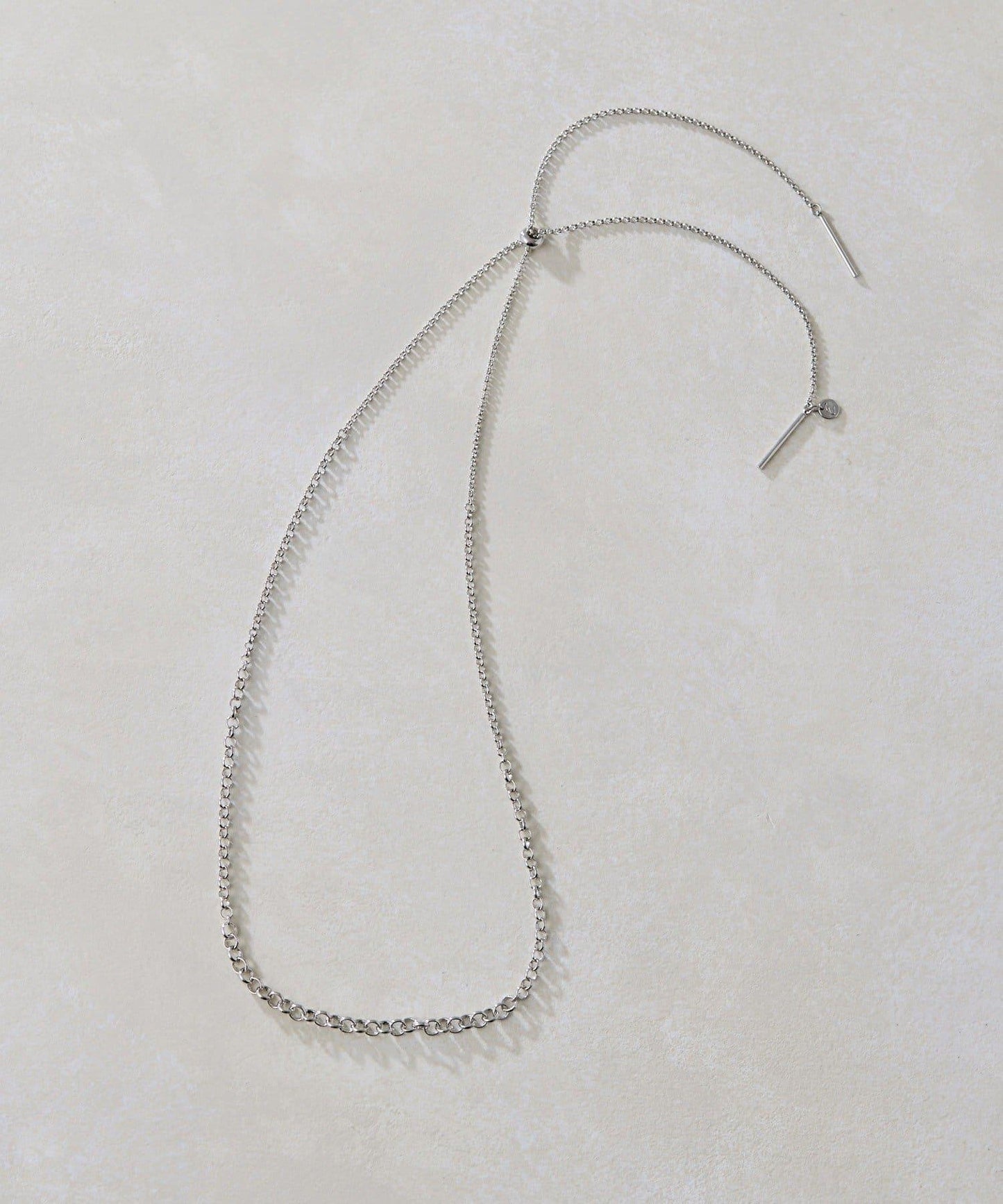 漸變色滑動項鍊