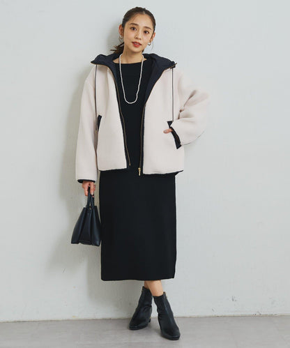 《大人可愛主角級單品◎》2WAY船領蝴蝶結針織連衣裙