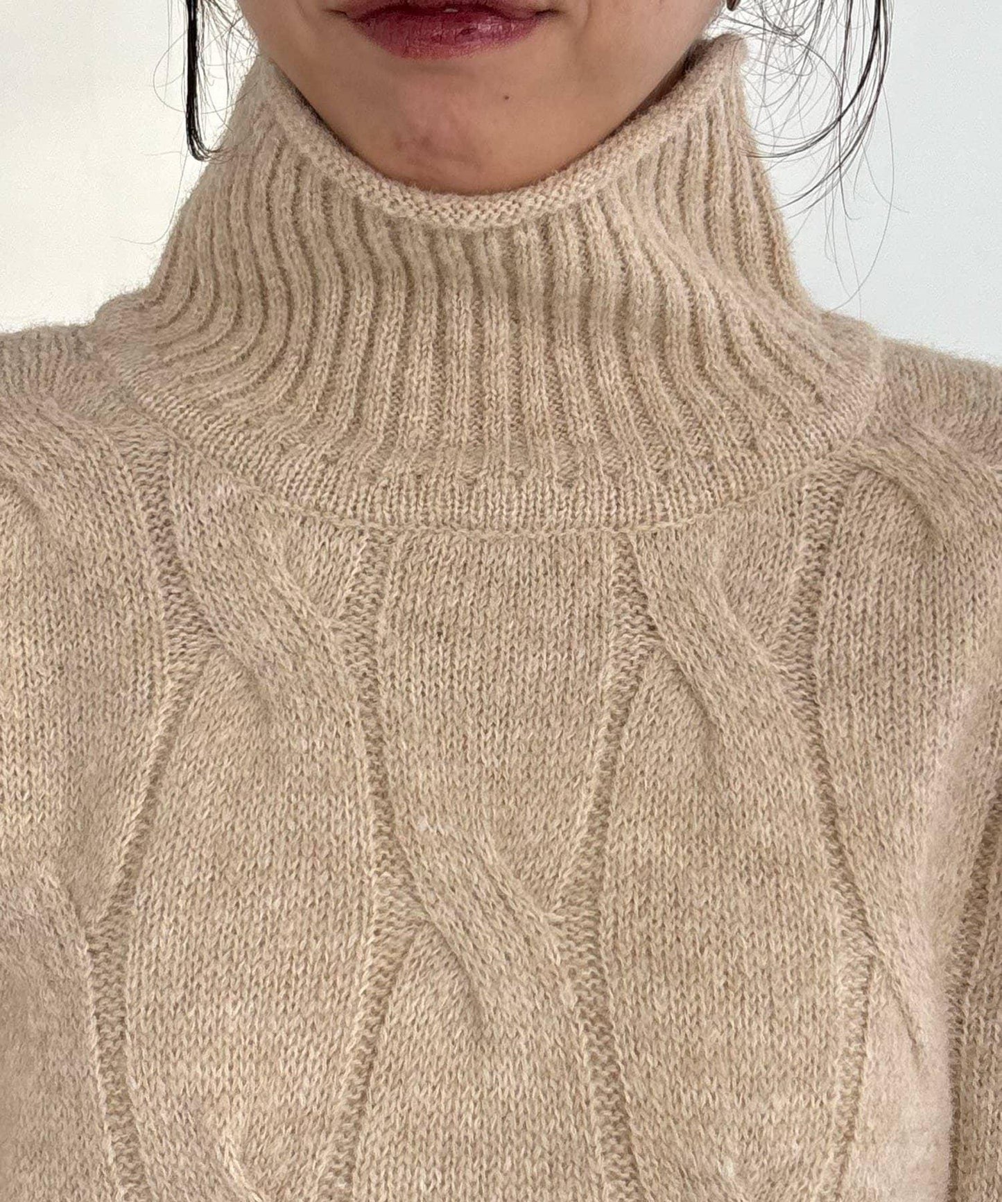 麻花糖果色針織衫