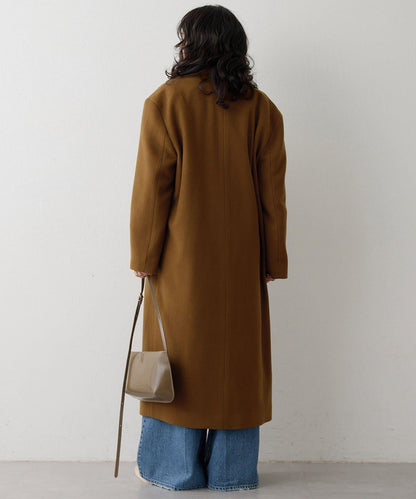 羊毛長款切斯特大衣