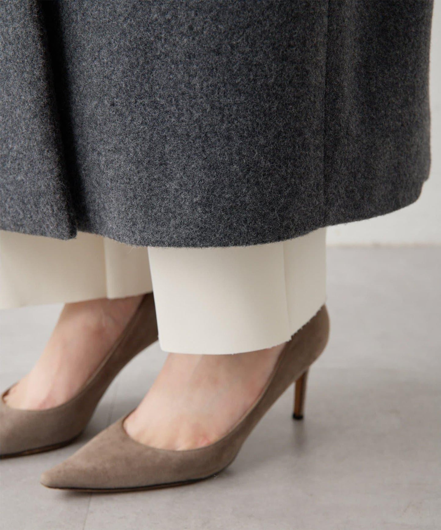 羊毛長款切斯特大衣