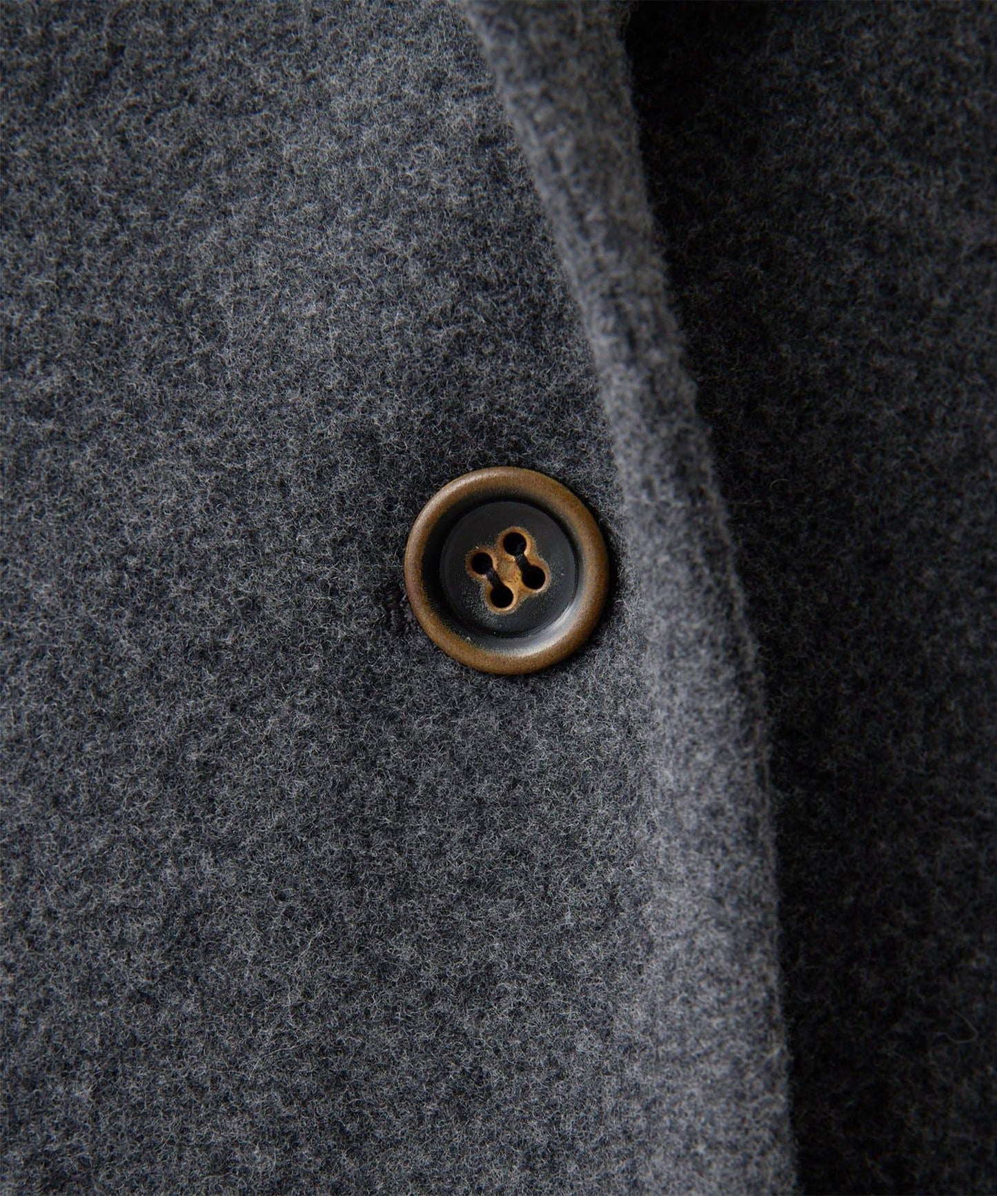 羊毛長款切斯特大衣