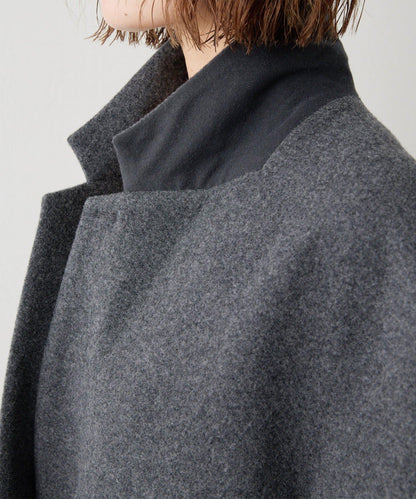 羊毛長款切斯特大衣