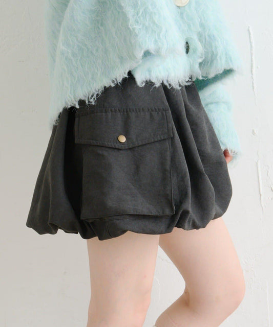 【w closet】泡泡工裝半身裙