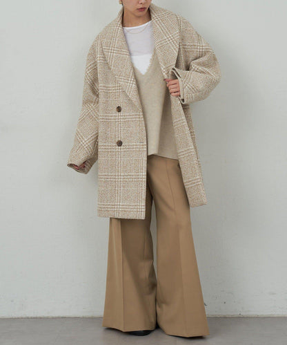 【HERITANOVUM】V領針織長款上衣