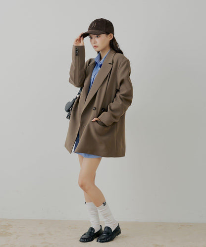 燈芯絨字母刺繡棒球帽