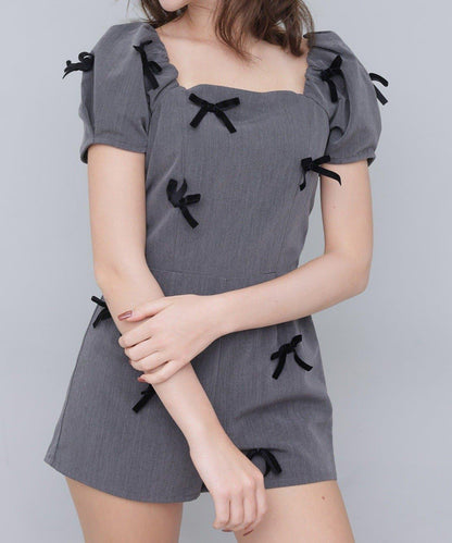 Seemi蝴蝶結連衣裙