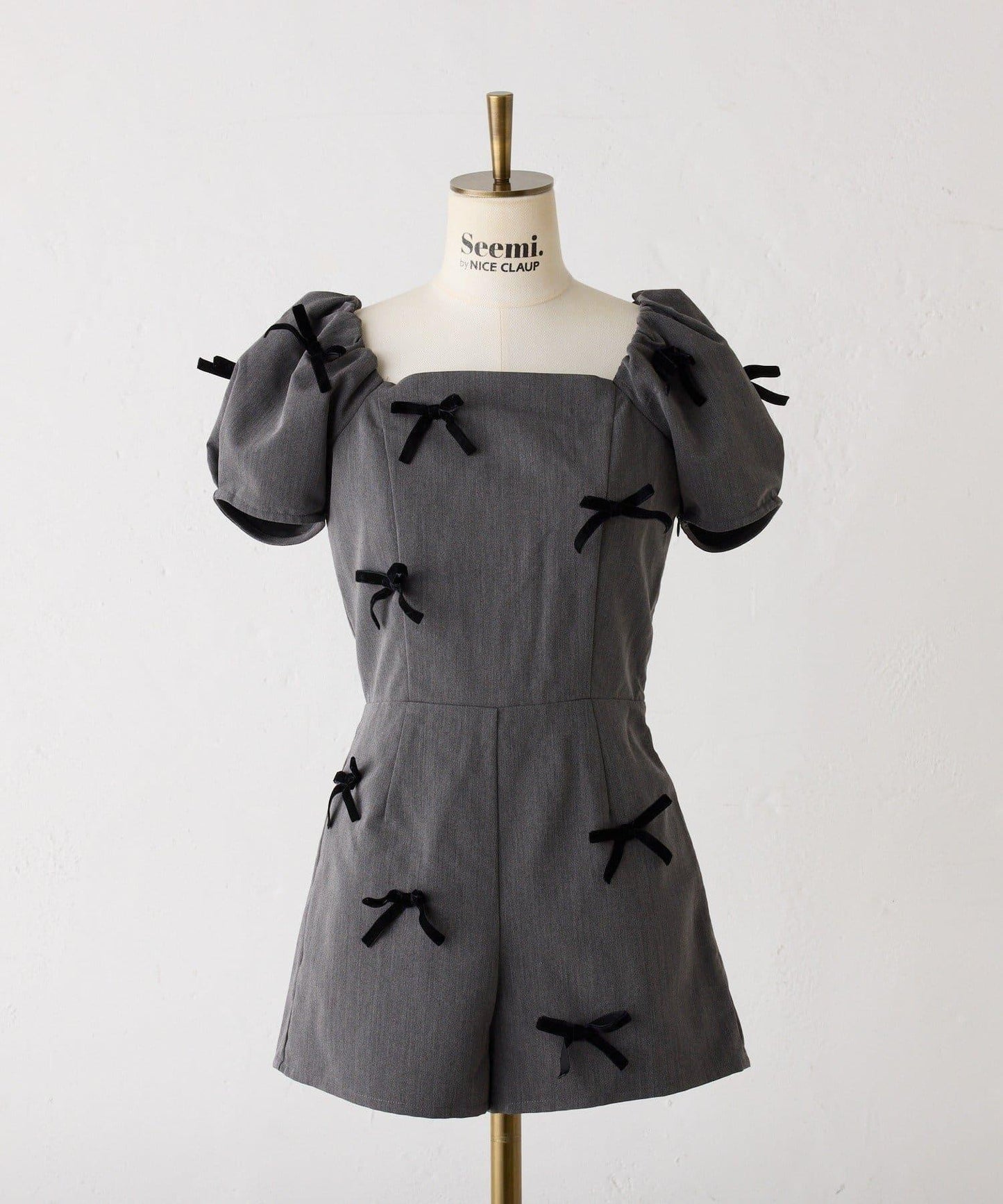 Seemi蝴蝶結連衣裙