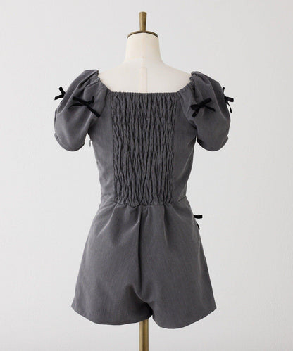 Seemi蝴蝶結連衣裙