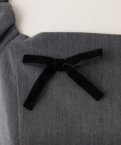 Seemi蝴蝶結連衣裙