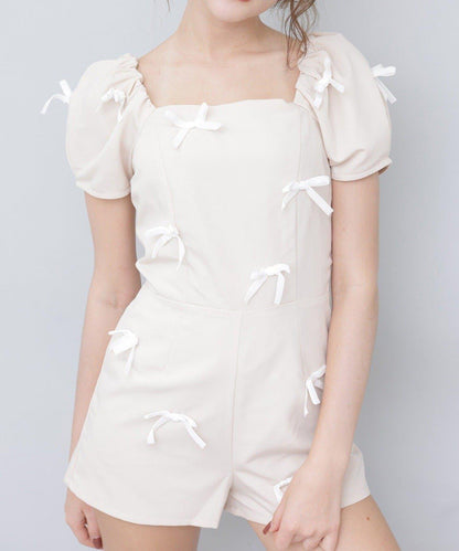 Seemi蝴蝶結連衣裙