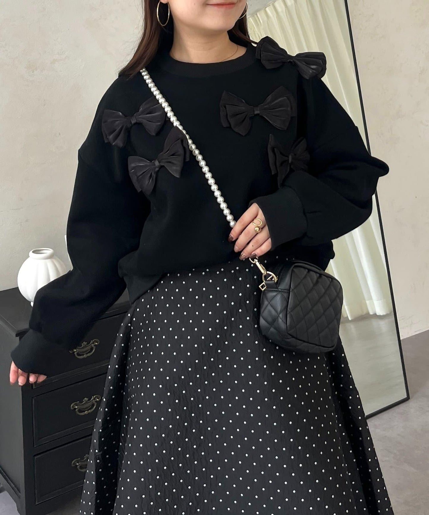 隨機蝴蝶結加絨衛衣