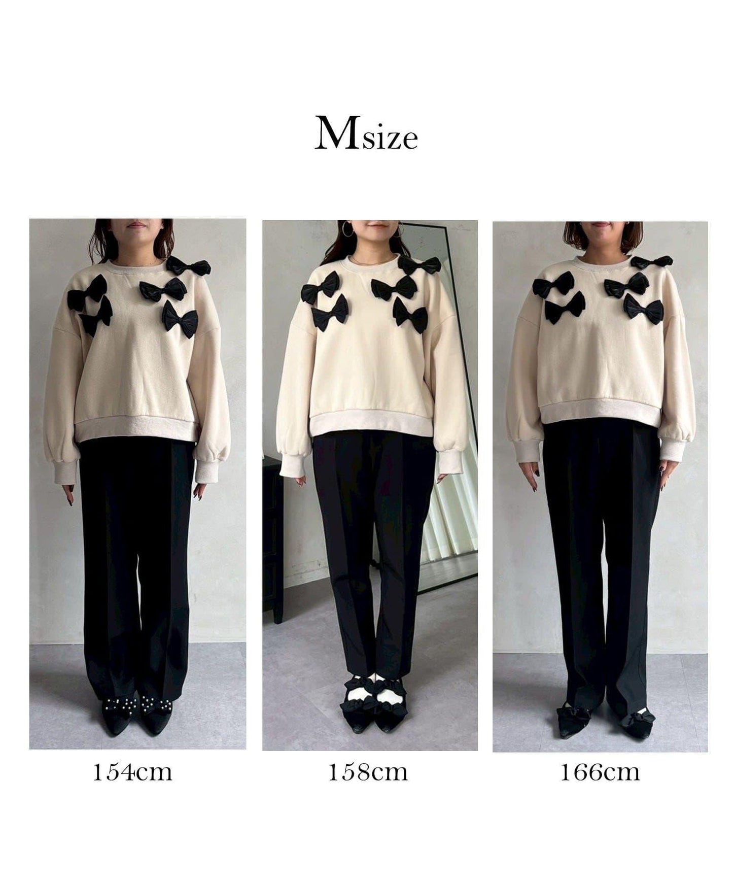 隨機蝴蝶結加絨衛衣